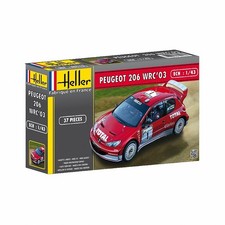 HEL80113 - Heller 1:43 - Peugeot 206 WRC 03