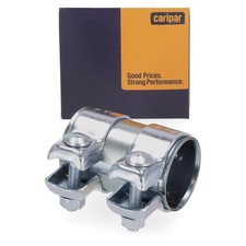 CARIPAR Rohrverbinder Doppelschelle Auspuff Abgasanlage Ø 50 mm x Länge 90 mm