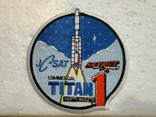 Vintage Martin Marietta Commercial Titan 1 Skynet Patch