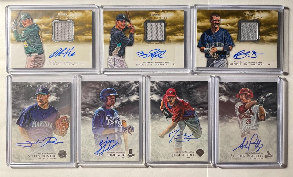 2013 Bowman Inception 20 Card Prospect - Rookie Auto Lot Read list - Image 2 of 3