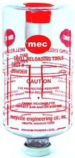 MEC 6 INCH SHOT, POWDER BOTTLE