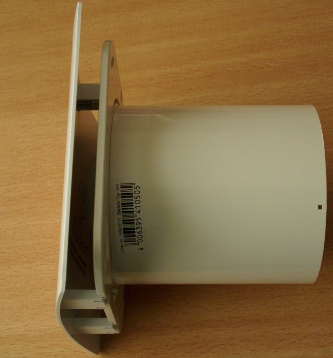 Ultradünner Badlüfter MM QN 100 - Mit Nachlauf Für WC & Kleine Räume