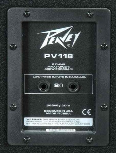 peavey pv118 replacement speaker