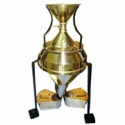 Seed Grain Sample Divider Boerner Type Demonstration in Fully Brass  material