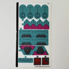 LEGO STICKER SHEET 76255 The New Guardians' Ship Decals Guardians Of The Galaxy