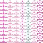 80 Pcs Plastic Hangers Accessories for 11.5 inch Doll Clothes Gown Dress Outfit