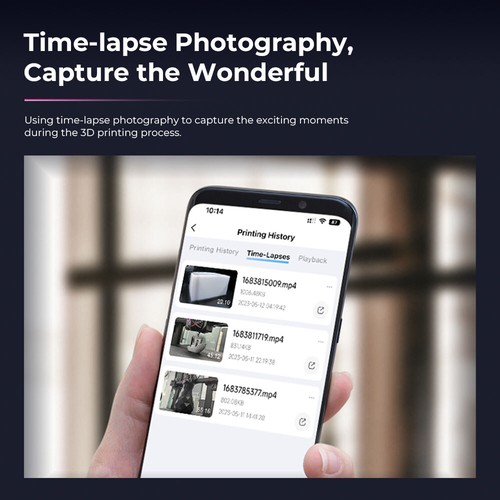 Creality Nebula Camera w/ Time-lapse Photography Manual Focus Len Function E2S8 - Zdjęcie 8 z 12