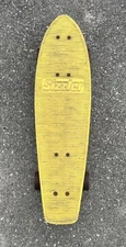 Vintage 1978 Yellow Plastic Sizzler Mattel Skateboard Rare Dogtown Skate Skating