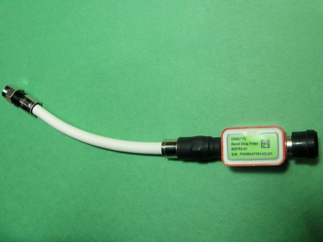 DirecTV Band Stop Filter BSFR101 singleline eBay