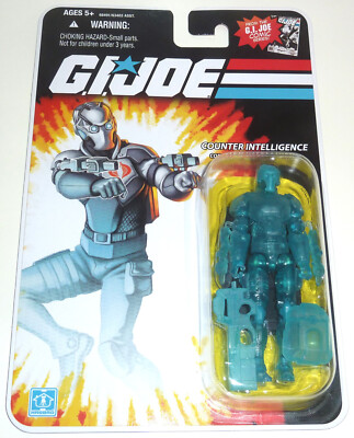 G.I.JOE 2008 MERCENARY WRAITH CLEAR VERSION MOC NEU & OVP GI JOE 25TH COBRA