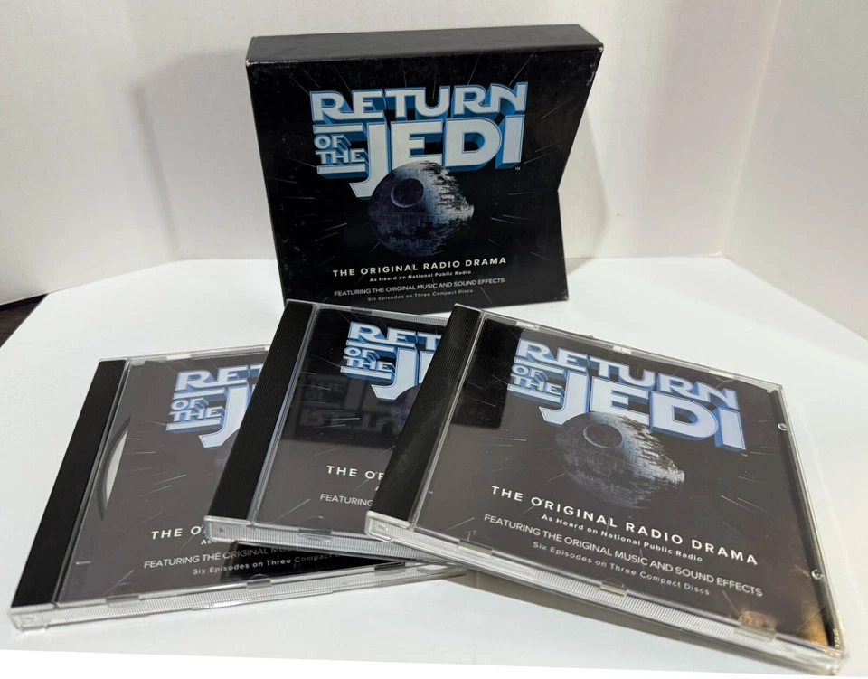 Star Wars Radio Audio CD Drama Empire Strikes Back Jedi Luke Skywalker Han Solo - Image 3 of 4