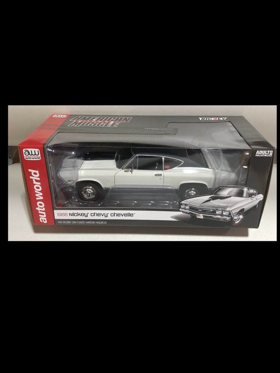 1968 Nickey Chevelle WHITE 1:18 Autoworld 1201 | eBay