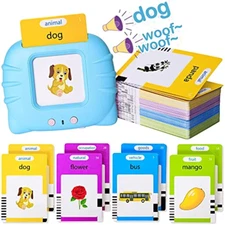 Talking Flash Cards Early Educational Toys Kids Preschool Learning Reading Machi