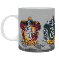Harry Potter - Keramik Tasse - Wappen - Gryffindor - Slytherin - Geschenkbox