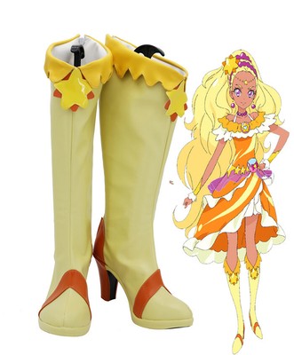 STAR TWINKLE PRECURE Amamiya Erena Cure Soleil Cosplay Shoes Shoes Boot Boots