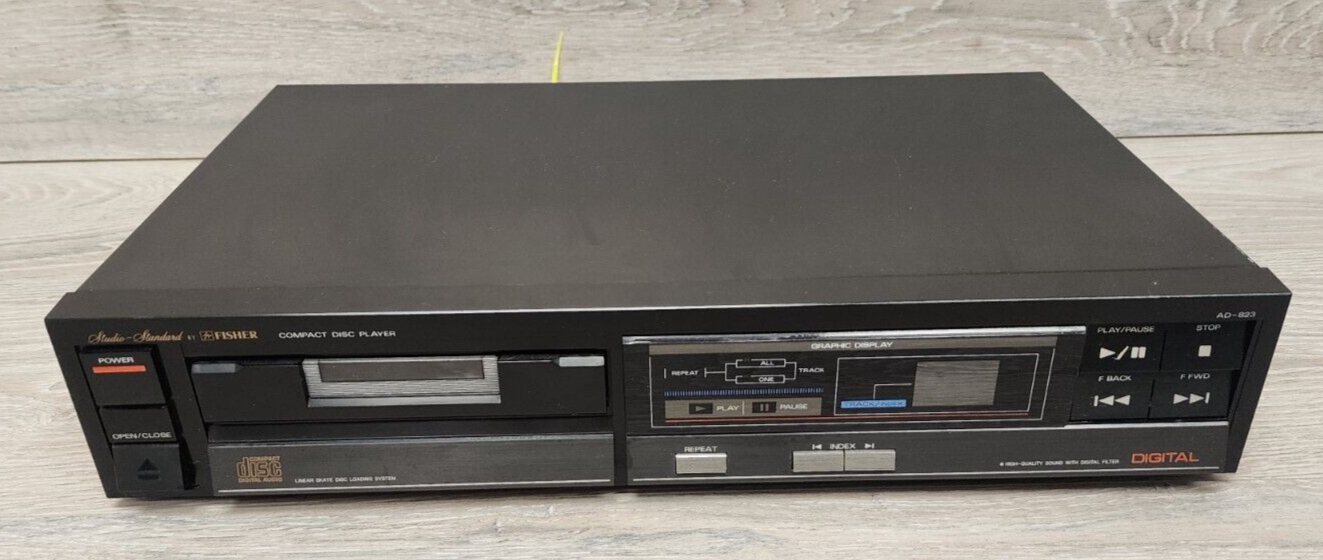 Fisher Studio Standard AD-823 CD Player For Parts or Repair AS IS-image