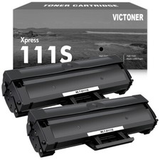2pk Toner Cartridge MLTD111S MLT-D111S For Samsung 111S Xpress M2070FW M2020W