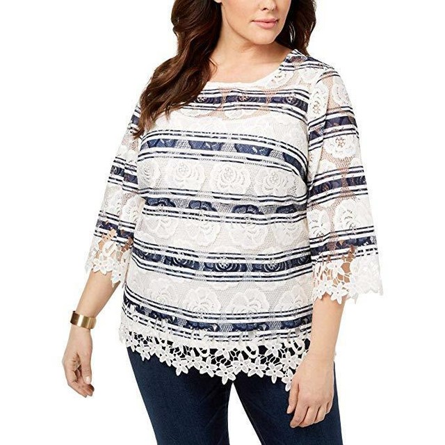 charter club tops plus size