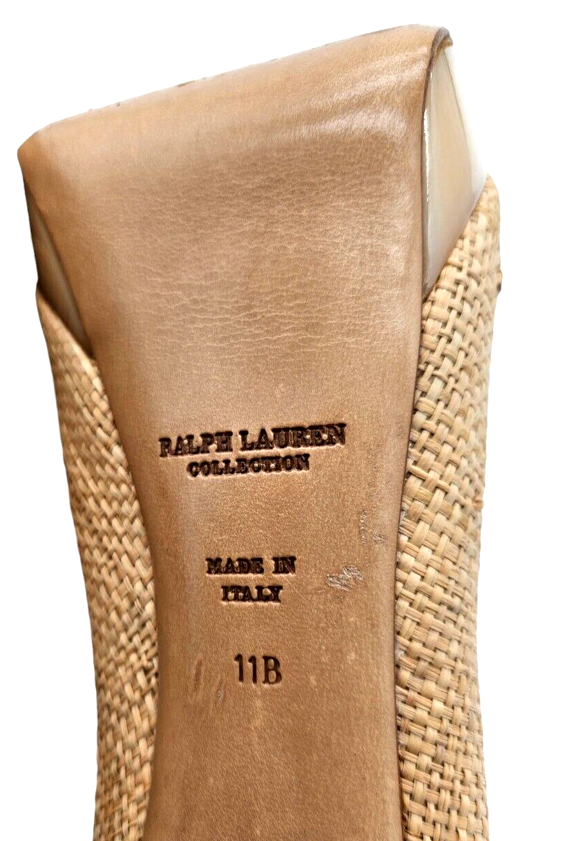 【Ralph Lauren】PURPLE LABEL スパンコール キャミソール RALPH LAUREN PURPLE LABEL Heels Pumps, Pine Green Kidsuede