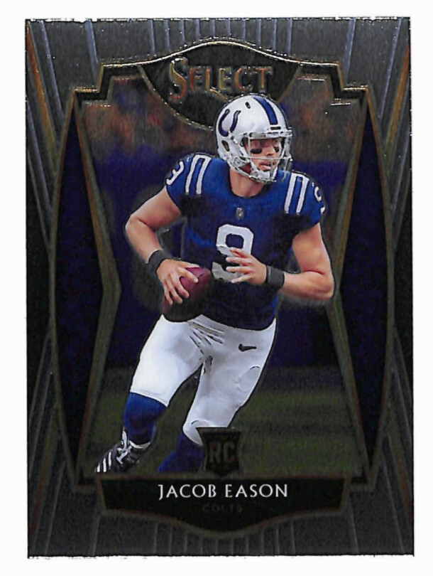 2020 Panini Select #148 Jacob Eason Premier Level rookie RC card Colts