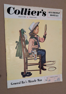COLLIER'S magazine July 14 1951 Speakeasy-EISENHOWER-Wisconsin-JIMMY DURANTE-Car