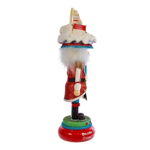 Kurt Adler Hollywood Nutcracker - Now Dasher Now Dancer Christmas Nutcracker 18" - Picture 3 of 11
