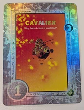 Holo Foil CAVALIER Doomlings First Edition Rare NM Cinder Legends of Enderas