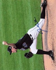 Jon Niese Mets Signed Auto 8x10 *2695