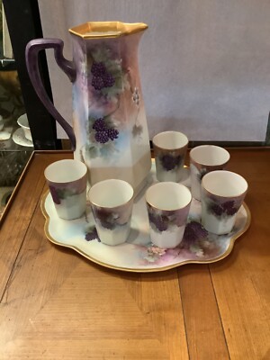 専用ページ移行1995年U.S.A製NYアンティークLimoges壺プリント額絵