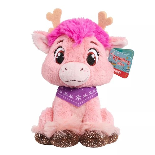 Juguete de peluche suave Reindeer in Here Blizzard Blizz Pinky Christmas Tradition - Imagen 5 de 7