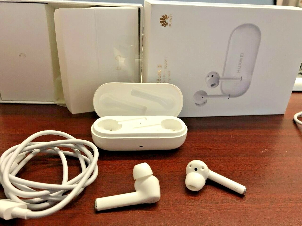 Auriculares inalámbricos - Freebuds 3i HUAWEI, Intraurales, Bluetooth,  Blanco