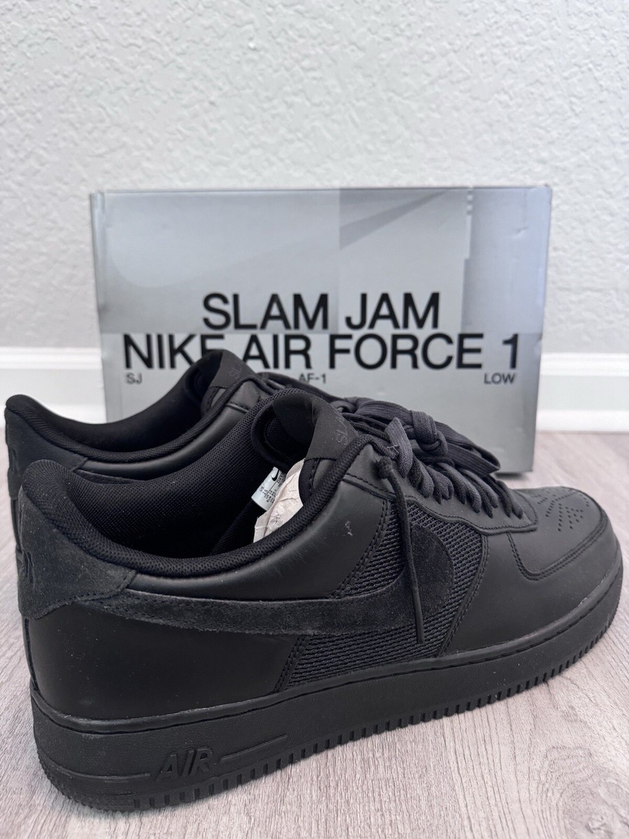 Nike Air Force 1 x Slam Jam Mens Shoes 'Black Off Noir' DX5590-001