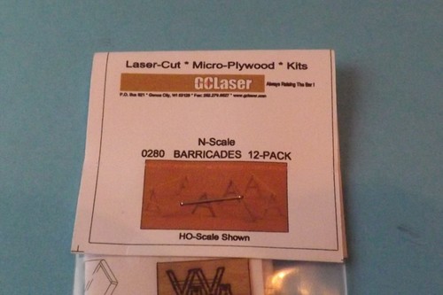 BARRICADES (12 PIECES) by gc laser # 0280