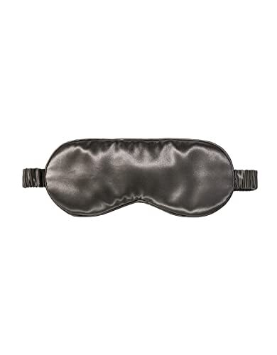 Slip Silk Sleep Mask, Charcoal (One Size) - 100% Pure Mulberry 22 Momme Silk - Picture 1 of 1