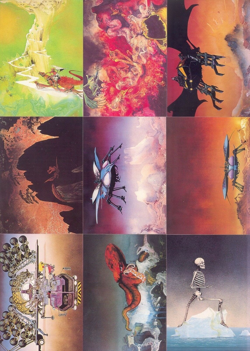 ブシロードその他 1993 ROGER DEAN 90 CARD COMPLETE SET 1993 ROGER DEAN 90 CARD COMPLETE SET