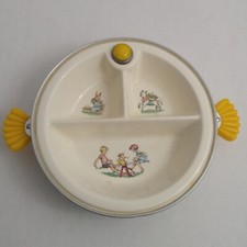 Vintage Majestic Products Baby Divided Plate Food Warmer Bakelite