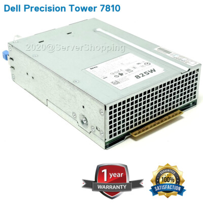 Dell Precision T7810 825W Power Supply PSU H825EF-02 0FT7T6 0K61PK