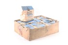 1x original alte Packung Inhalt Kalle Spachtel Makulatur 30er Jahre Vitrine Deko