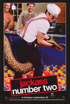 JACKASS: NUMBER TWO Movie POSTER 27x40 E Johnny Knoxville Bam