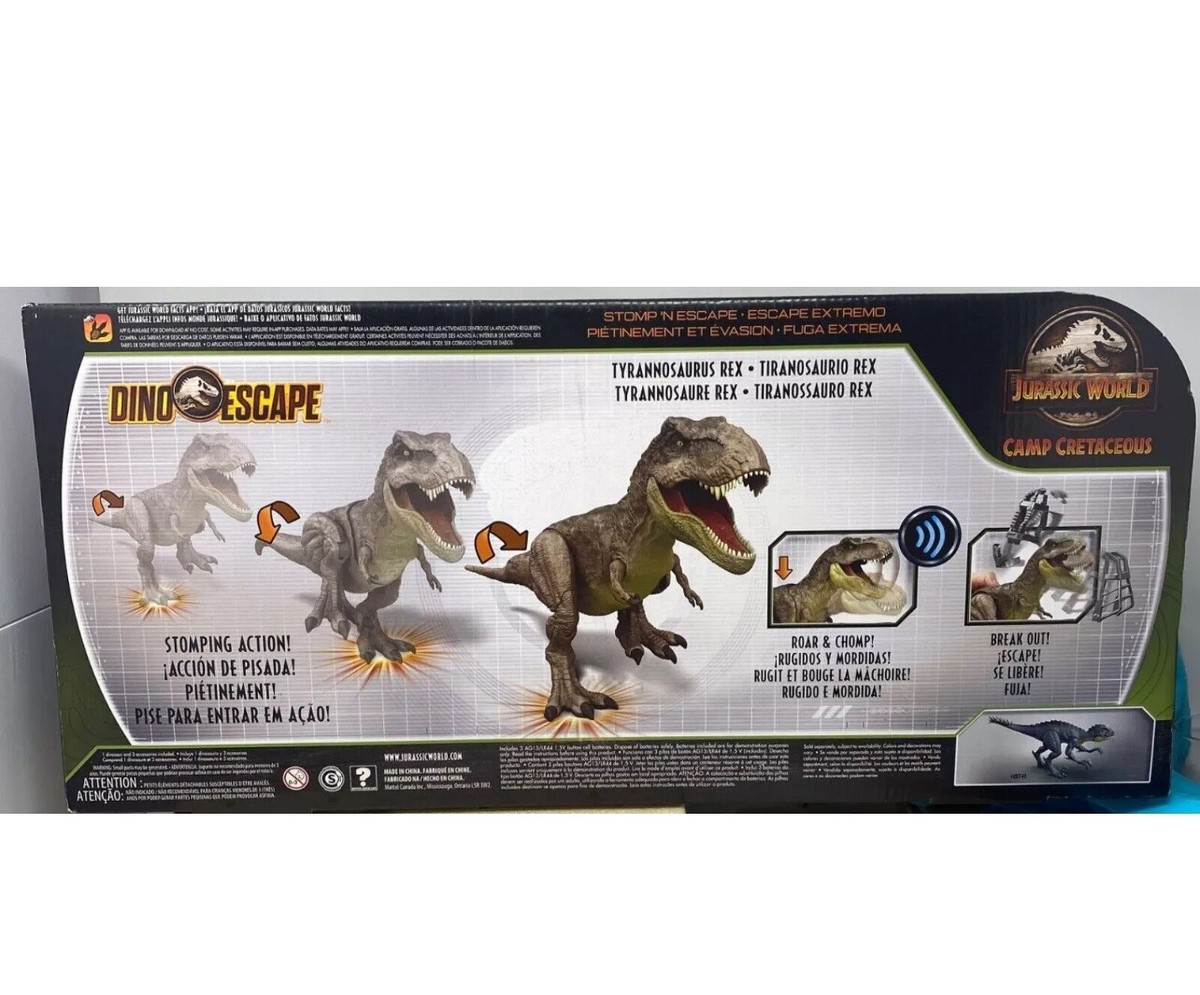 Jurassic World Camp Cretaceous Dinosaur Stomp 'N Escape