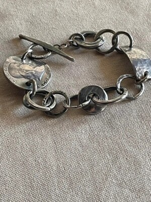 925 Silber Armband '' Halfdollar '' Alcozer & J