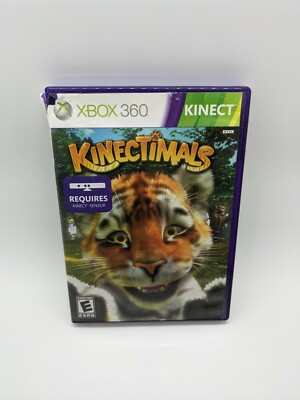 Kinectimals Video Game Xbox 360 Microsoft  2010 Complete with Manual Animals