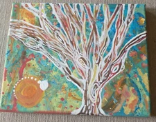 original abstract painting on canvas