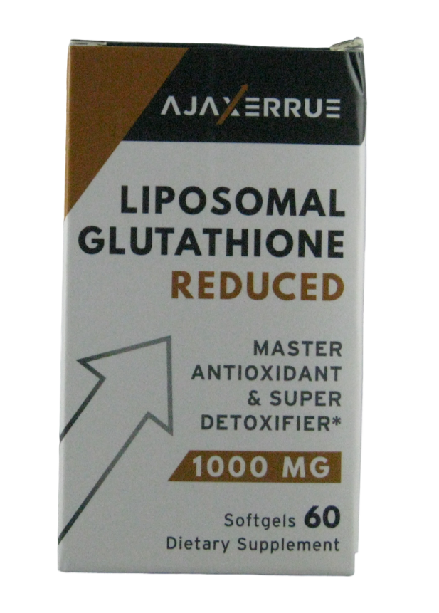 AJAXERRUE 1400 mg Liposomal Glutathione Superior Absorption Complex 60  Softgels