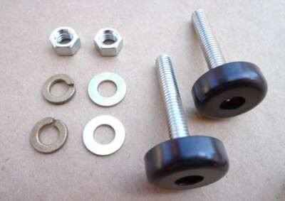 2 HOOD ADJUSTERS & HARDWARE! FOR FORD & MERCURY CLASSIC CAR TRUCK WAGON ETC