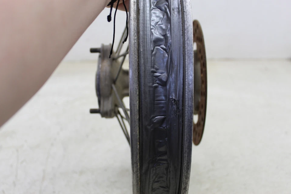 1994 KAWASAKI KX80 OEM FRONT WHEEL RIM T-41 - Imagem 2 de 4