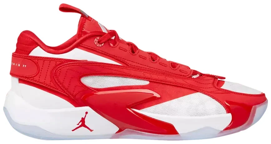 Air Jordan Luka 2TB FN7400 160 bianco rosso universitario nuovo uomo taglia 10 5