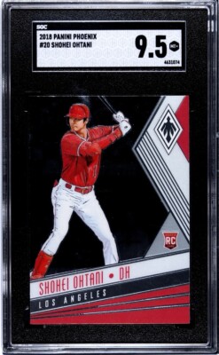 Shohei Ohtani SGC 9.5 MINT+ ROOKIE 2018 Panini Phoenix #20 RC