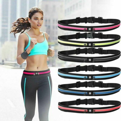 1/2*Gym Fitness Sport Runner Waist Bum Bag Run Jogging Belt