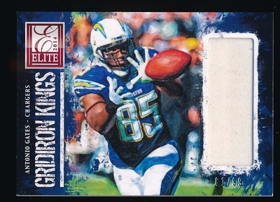 ANTONIO GATES 2014 PANINI ELITE GRIDIRON KINGS JERSEY 61/99 *SAN